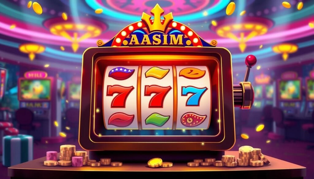 生成老虎機遊戲的圖片