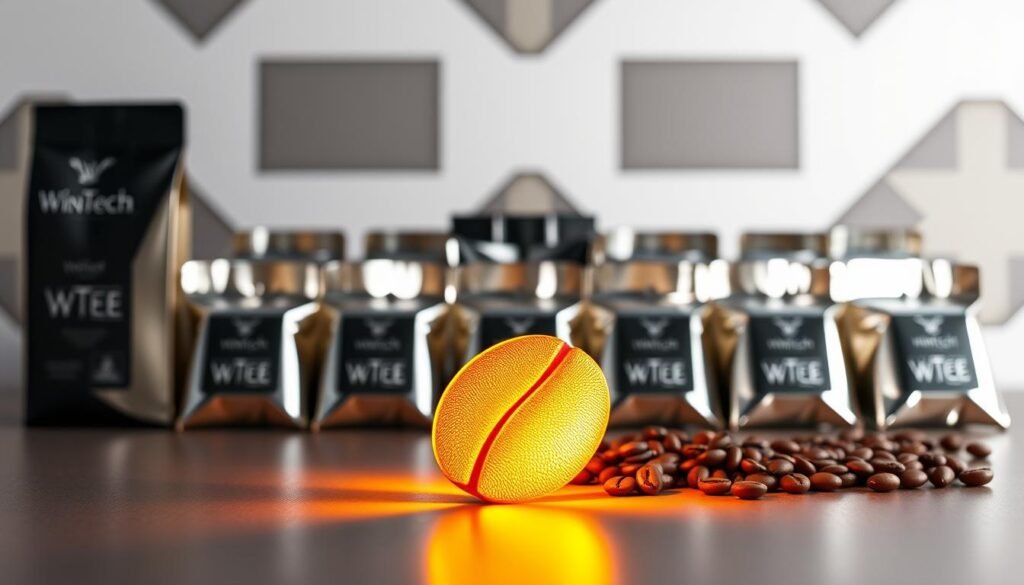 packaging of coffee beans